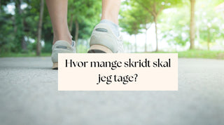 Hvor mange skridt skal jeg tage? 