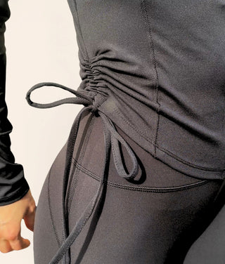 Fitted Zip Jacket, Black