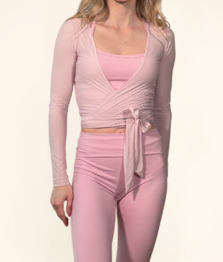Soft Wrap Blouse, Blossom