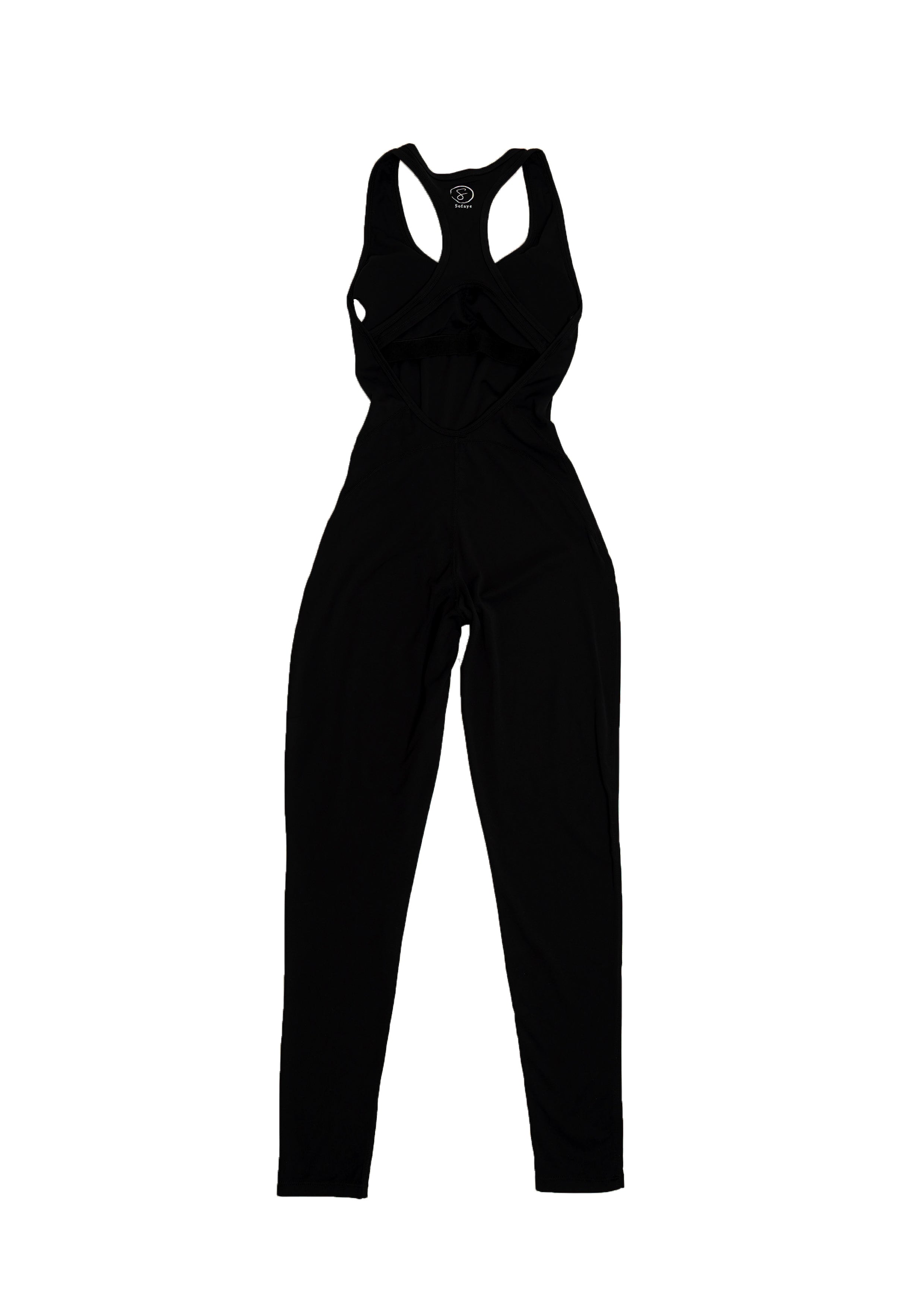 Backless Bliss Jumpsuit, Black