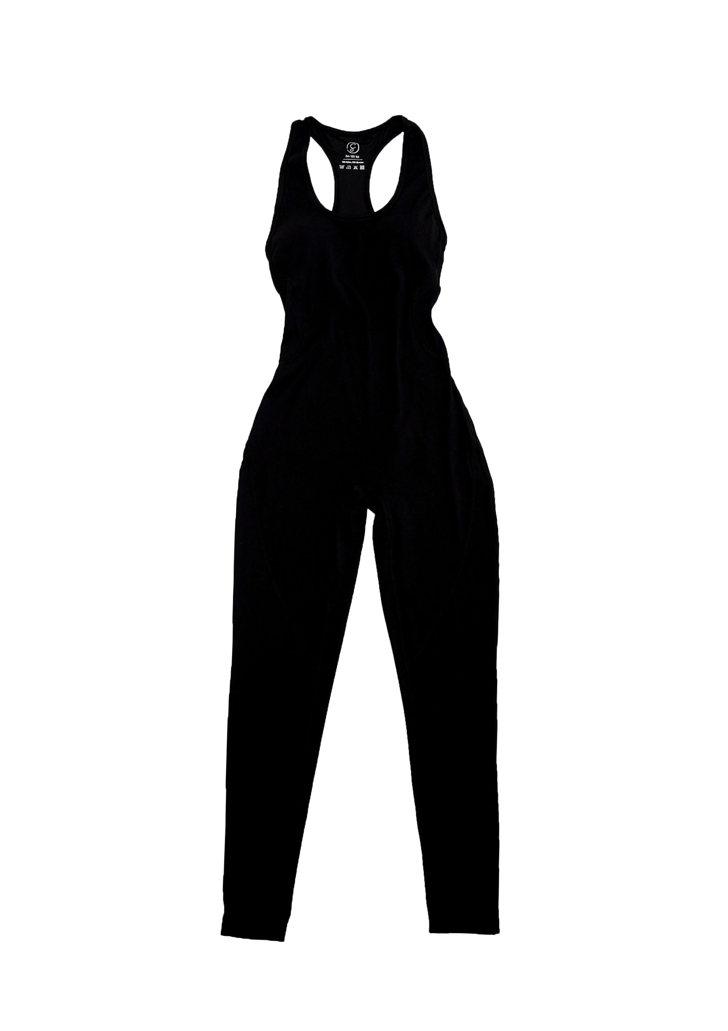 Backless Bliss Jumpsuit, Black